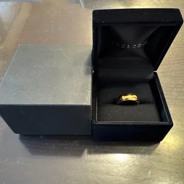 IVXLCDM 갑환형 반지 골드 코팅