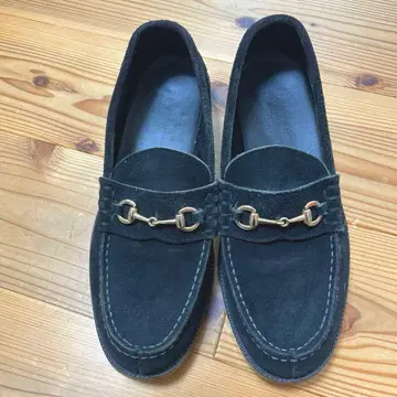 하루타 로퍼 EDIFICE 별주 비트 로퍼 스웨이드 블랙