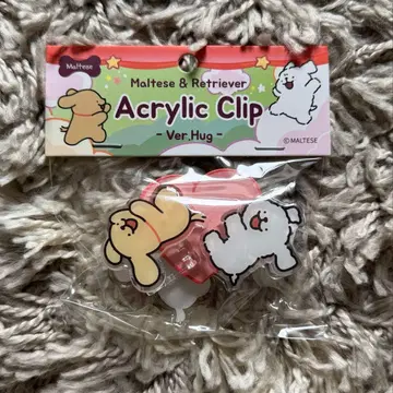 몰치즈 아크릴 클립