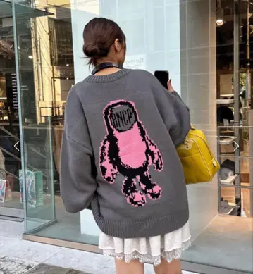 CIAOPANIC 몬스터 로고 니트