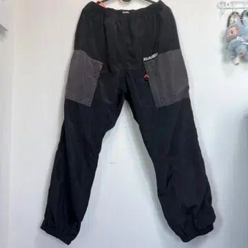 XLARGE 블랙 캐주얼 팬츠