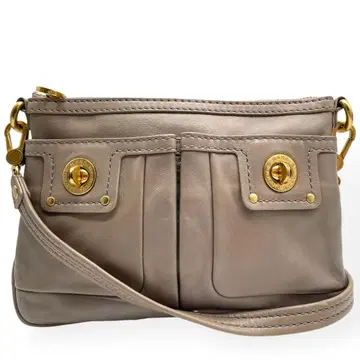 새상품급 MARC BY MARC JACOBS 숄더백 가죽 베이지