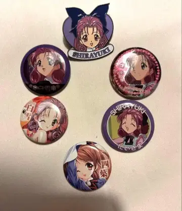 시스터 프린세스 캐릭터 핀 배지 6개 세트