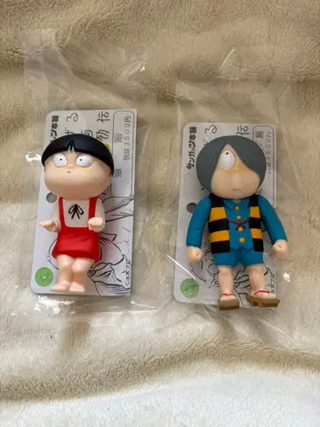 산갓츠본포 게게게의 키타로 & 고양이 소녀 소프트 비닐 개봉품 낱개 판매