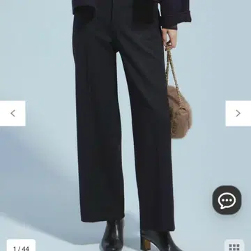 23구 TR 스트레치 개버 와이드 팬츠 28 사이즈 네이비