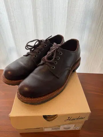 Hawkins 4인치 드레스 슈즈 25.5cm 다크 브라운
