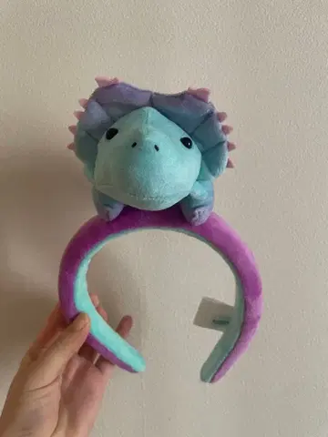 정글리아 오키나와 트리케라톱스 머리띠