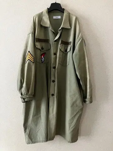 Marka 오버 사이즈 밀리터리 자켓 코트