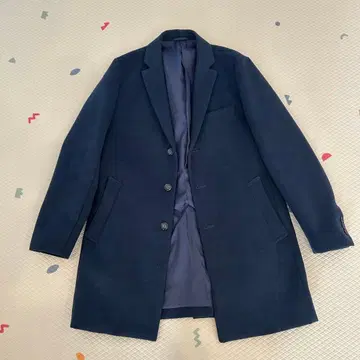네이비 체스터 코트