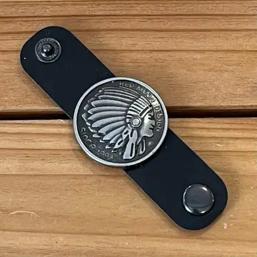 [ 미사용 새상품 ] 스카프 버클 인디언 헤드 콘초