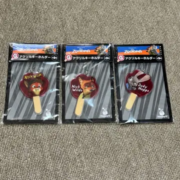 Happy 복권 주토피아 아크릴 키링 닉 주디