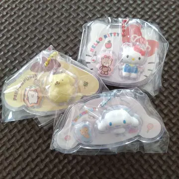 산리오 패키지 참 폼폼푸딩 헬로키티 마이멜로디 세트