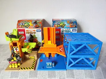 토미카타운 오토 입체 주차 타워 크레인