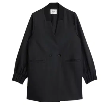 [ 새상품급 ] 아메리빈티지 노카라 자켓 블랙