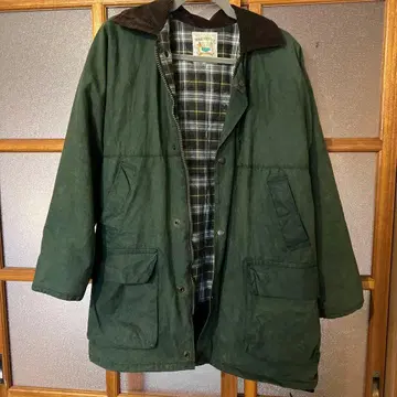 왁스베리 코트 그린