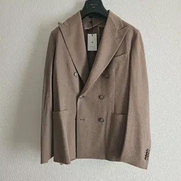 미사용 Tagliatore 더블 자켓 베이지 사이즈 50