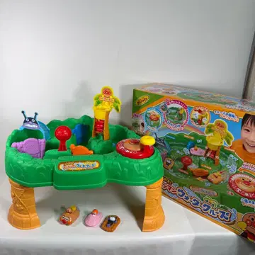 새상품급 호빵맨 빙글빙글 흐르는! 워터 크루즈