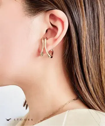 STOORK 골드 이어커프