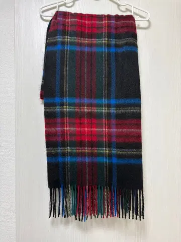 캐시미어 체크 머플러