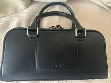 emmi 10th 에미 미니 보스턴 백 블랙 스트랩 없음