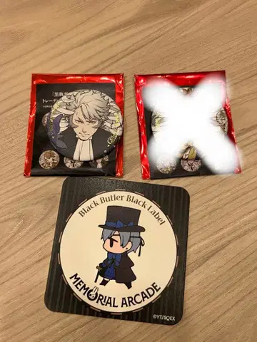 블랙 시어터 콜라보 카페 메모리얼 아케이드 시엘 팬텀하이 코스터