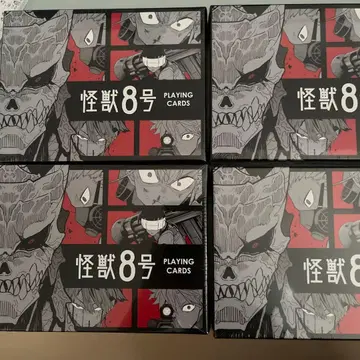 괴수 8호 카드놀이 4개 세트 괴수 8호전 원화전