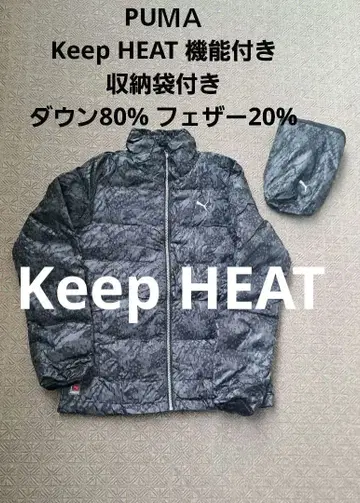 푸마 PUMA 키프히트 기능 수납 봉투 포함 다운 자켓 다운 코트