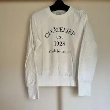 SLOBE iENA 화이트 트레이닝복