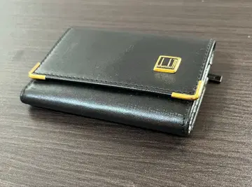 Dunhill 던힐 6연 키케이스 에디션 블랙 골드 금장 장식