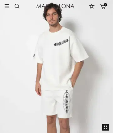 MARK&LONA 숏팬츠 하프 팬츠 48 미사용 새상품 택 포함