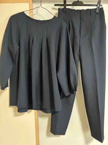 새상품급! beams Heart 네이비 팬츠 셋업