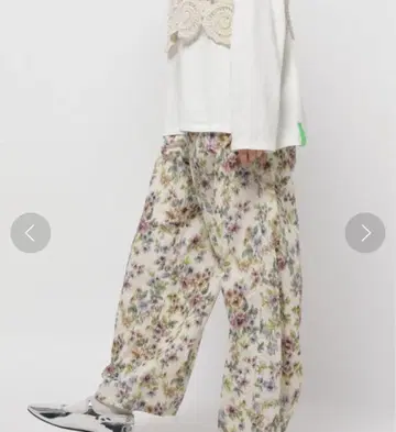 니코앤드 꽃무늬 팬츠