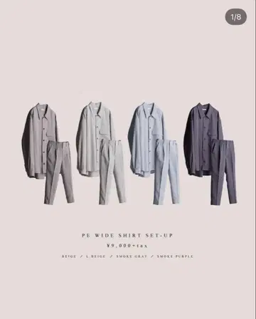 PE WIDE SHIRT SET-UP