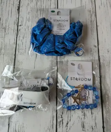 STARDOM 안노 사오리 굿즈 3종 세트 스타덤 스크런치 스트