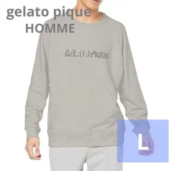 gelato pique HOMME 로고 쭈리 풀오버 L 룸웨어