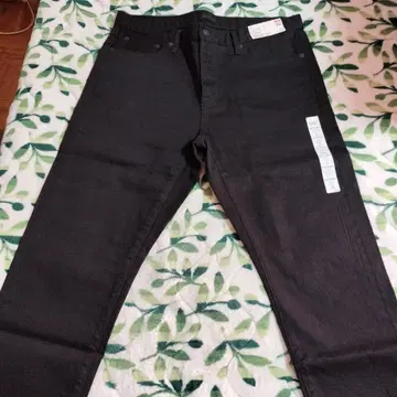 유니클로 스트레치 셀비지 슬림핏 청바지 W36(91.5cm) 블랙