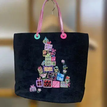 Think Bee 선물 자수 토트백