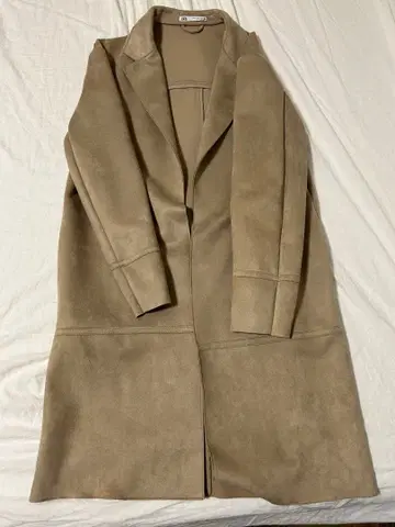 ZARA 롱 코트 베이지
