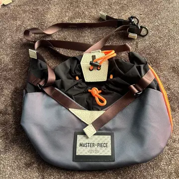 MASTER-PIECE 숄더백 그레이/블랙
