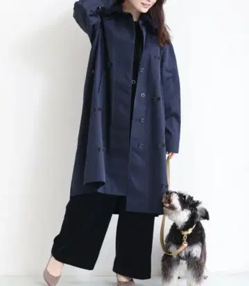 뮤베일 & 디키즈 시착만 한 상품 그로그랭 리본 코트