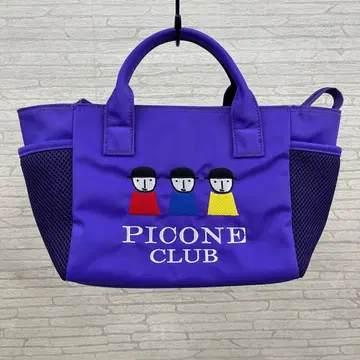 PICONE CLUB 퍼플 토트백