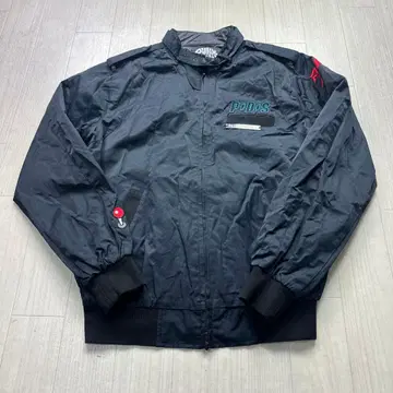 펑크 드렁커스 인베이더 백 자수 라이더 자켓 사이즈 M