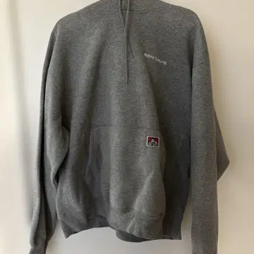 BEN DAVIS 그레이 후드티 L