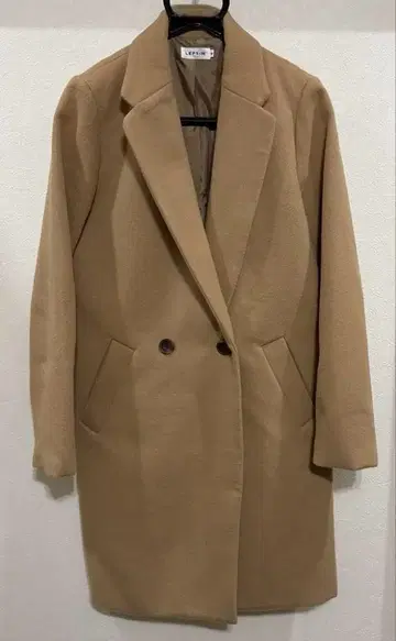 LEPSIM 렙심 체스터 롱 코트 카멜 M