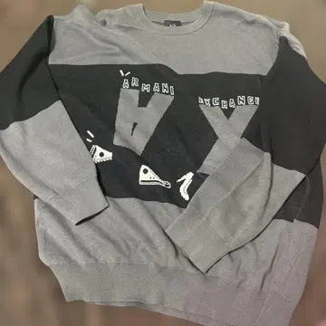 Armani Exchange 그레이 니트 M 사이즈