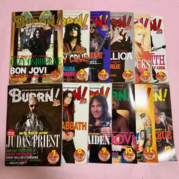 BURRN! (버언) 2005년 1월부터 12월까지 12권 세트