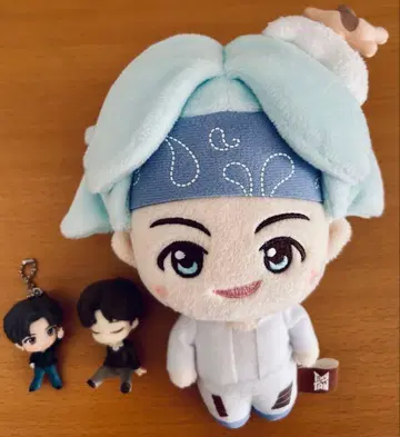 BTS 타이니탄 (슈가) 세트 봉제 인형 마스코트 피규어