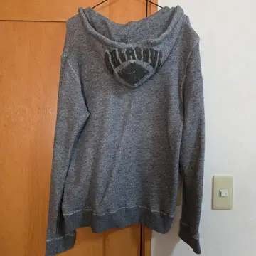 Billabong 그레이 후드티 L 사이즈