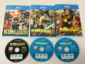 킹덤 극장판 시리즈 Blu-ray 전 3권 전권 세트