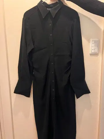 ZARA 블랙 셔츠 원피스